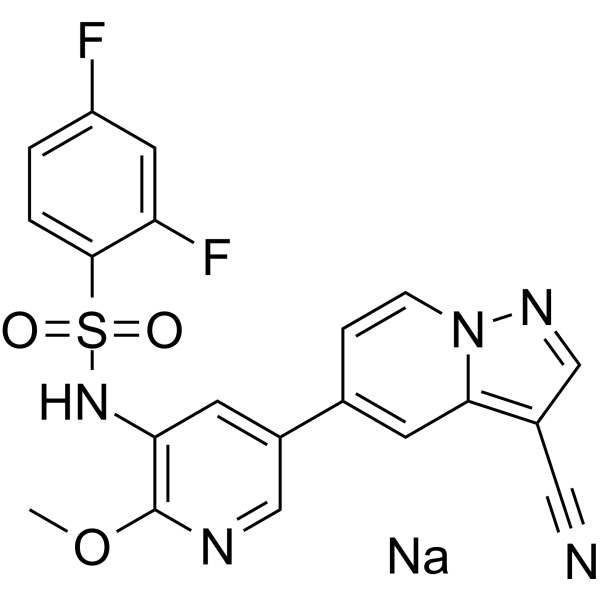 PI3K/mTOR Inhibitor-13 sodium 2361009-23-4